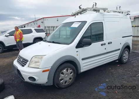 2010 Ford Transit Connect Xlt из США, поврежденный, VIN NM0LS7DN8AT034142